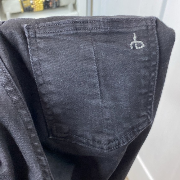 rag & bone Women's Black Skinny Jeans - 25 - legging style - made in USA - Picture 7 of 7